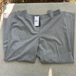 Lafayette 148 Women’s Wool Dress Pants Size 16 Straight Leg gray business work